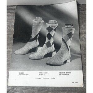Vintage Knitting Book Hand Knit Socks by Beehive Paperback